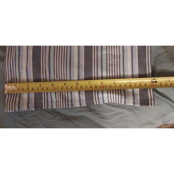 Chic Wide-Leg Striped Palazzo Pants Lightweight Flowy Fit Elastic Waist Girls L - Picture 6 of 8